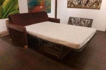 Slaapbank Italia BK design 200 X 140cm lattenbodem sofacoach beschikbaar voor biedingen