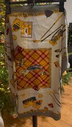 Vintage Sjaal - 90x84 cm, Kleding | Dames, Mutsen, Sjaals en Handschoenen, Ophalen of Verzenden, Zo goed als nieuw, Sjaal