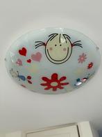 Leuke Plafondlamp Kinderkamer Smiley, Ophalen, Zo goed als nieuw, Glas