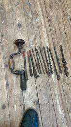 Booromslag incl boren, Antiek en Kunst, Antiek | Gereedschap en Instrumenten, Ophalen