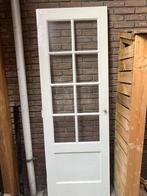 Paneeldeur 210,5*72,5 goede staat, Ophalen, Gebruikt, Binnendeur, Glas