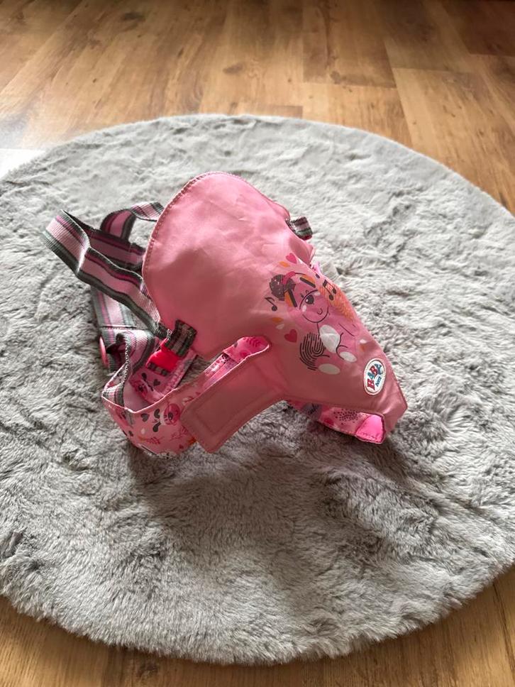 Baby Born Draagzak - Poppendraagzak, Kinderen en Baby's, Babydragers en Draagdoeken, Zo goed als nieuw, Draagzak, Buik, Overige merken