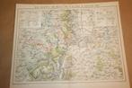 Antieke kaart - Slag om Metz in 1870 !!, Boeken, Atlassen en Landkaarten, Nederland, Gelezen, Ophalen of Verzenden, 1800 tot 2000