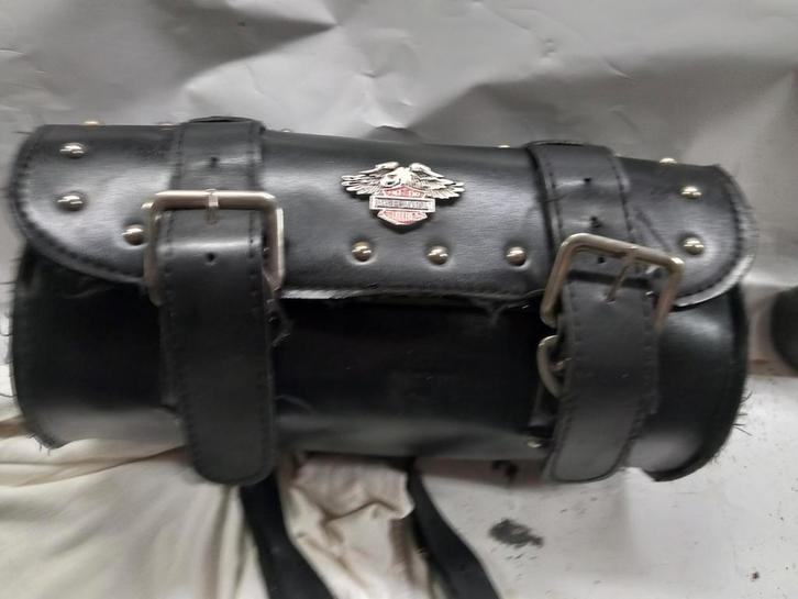 Motor Stuurtas - Harley Davidson Stijl, Motoren, Accessoires | Koffers en Tassen, Gebruikt, Ophalen of Verzenden