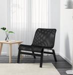 Zwarte IKEA Lounge Stoel, Huis en Inrichting, Stoelen, Ophalen, Zo goed als nieuw, Zwart, Kunststof