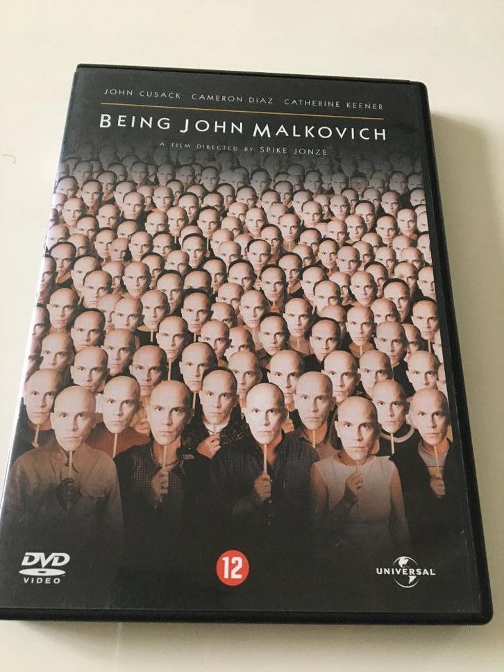DVD Being John Malkovich, Cd's en Dvd's, Dvd's | Komedie, Zo goed als nieuw, Romantische komedie, Alle leeftijden, Ophalen of Verzenden
