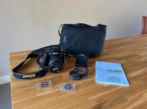 Nikon D5100 met accessoires, Audio, Tv en Foto, Fotocamera's Digitaal, Zo goed als nieuw, Spiegelreflex, Nikon, Ophalen