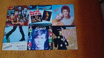 Verzameling lp's  / Collectie lp's  David Bowie  beschikbaar voor biedingen