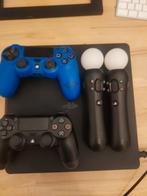 Playstation 4 slim 500g met 3 controllers, Ophalen of Verzenden, Zo goed als nieuw, Overige typen