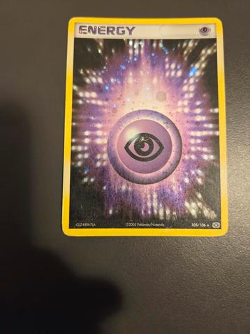 Energy 105/106 Holo | EX Emerald | Light Played beschikbaar voor biedingen