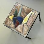 vintage brutalist mozaïek TAFEL Potters metaal Mid Century, Antiek en Kunst, Ophalen of Verzenden