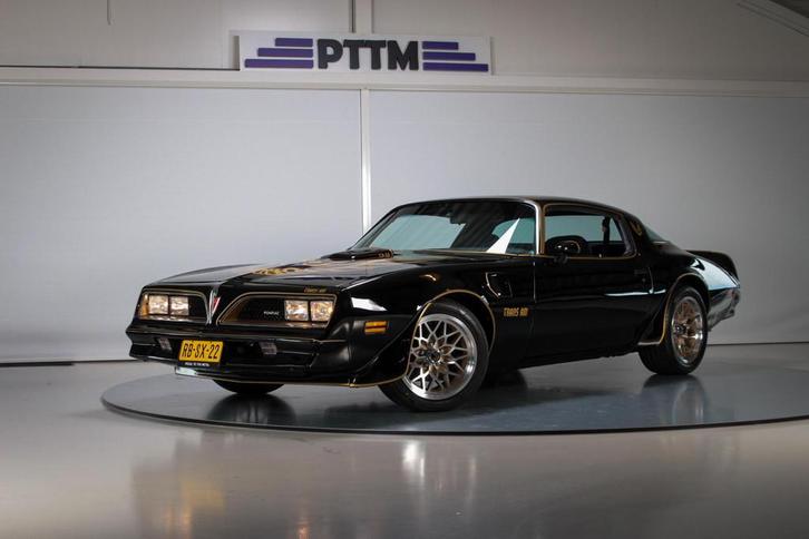 1978 Pontiac Trans Am 6.6, Auto's, Oldtimers, Bedrijf, Te koop, Pontiac, Benzine, Coupé, Automaat, Geïmporteerd, Zwart, Zwart