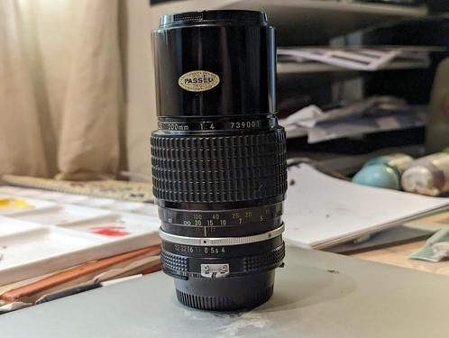 Nikon Nikkor f 4, 200mm manual focus., Audio, Tv en Foto, Fotografie | Lenzen en Objectieven, Zo goed als nieuw, Telelens, Ophalen of Verzenden