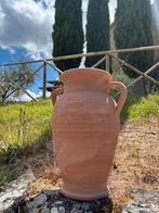 Handgemaakte italiaanse terracotta pot | Assisi, Balkon, Rond, Nieuw, Ophalen of Verzenden