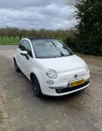 Fiat 500 0.8 Dualogic C 2012 Wit, Auto's, Beige, Leder en Stof, Wit, Bedrijf
