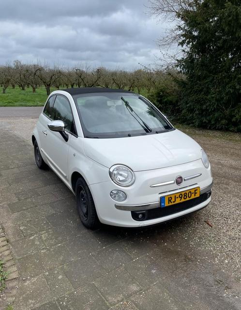 Fiat 500 0.8 Dualogic C 2012 Wit, Auto's, Fiat, Bedrijf, Airconditioning, Alarm, Apple Carplay, Centrale vergrendeling, Elektrische ramen