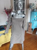 Zara retro geruit off shoulder jurkje vintage look maat M, Nieuw, Ophalen of Verzenden, Maat 36 (S), Boven de knie