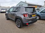 Jeep Renegade 1.4 MultiAir Limited 136pk 6-Bak Bj:2018, Auto's, Jeep, Voorwielaandrijving, 65 €/maand, 136 pk, Gebruikt