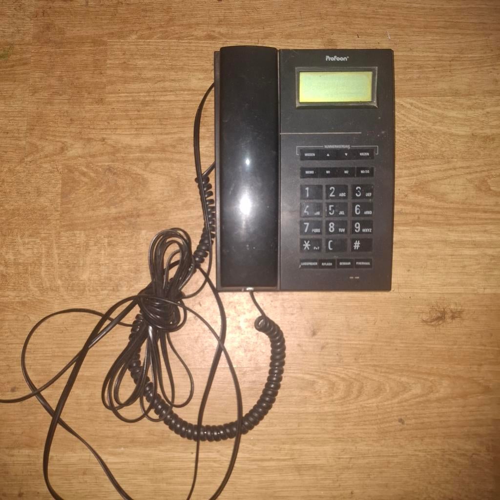 Profoon TX-109 Vaste Telefoon - Gebruikt, Ophalen of Verzenden, Gebruikt, 1 handset