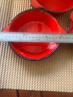 Retro Vuurvaste Schaaltjes Duitsland - Set van 3, Huis en Inrichting, Schaal, Rond, Ophalen of Verzenden, Zo goed als nieuw