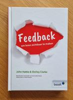 John Hattie - Feedback, John Hattie; Shirley Clarke, Ophalen of Verzenden, Zo goed als nieuw, Alpha