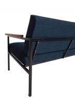 Vintage 3-zits bank, functionalistische stijl, Gebruikt, Metaal, 150 tot 200 cm, Driepersoons