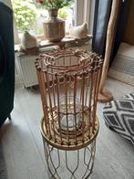 Mooie rieten lantaarn, Huis en Inrichting, 5 tot 15 flessen, Ophalen of Verzenden, Zo goed als nieuw, Minder dan 50 cm