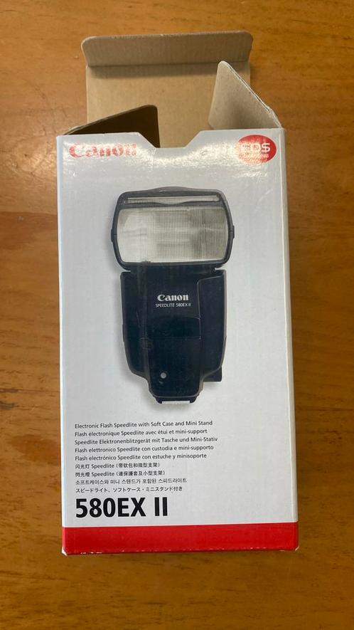 Canon Speedlite 580EX II, Audio, Tv en Foto, Fotografie | Flitsers, Zo goed als nieuw, Canon, Ophalen of Verzenden