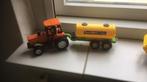 Tractor met 3 aanhangers, Ophalen of Verzenden, Gebruikt