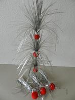 Vintage jaren 60  lametta kerstbal, Diversen, Ophalen of Verzenden, Gebruikt