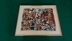 Zeefdruk schilderij Kees te Kolsté ‘96 42/50, Ophalen of Verzenden