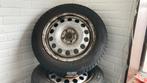 Winterbanden op Stalen velg afkomstig van een Mini 175/65R15, Ophalen