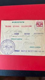 Poststuk onder duitse bezetting 1943-1944, Ophalen of Verzenden, Na 1940, Gestempeld