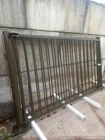 Twee Heras dubbele poorten 400&490cm opening, Ophalen, Zo goed als nieuw, 200 cm of meer
