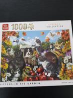 Poezen puzzels 1000 stukjes, Hobby en Vrije tijd, Denksport en Puzzels, Ophalen, 500 t/m 1500 stukjes, Zo goed als nieuw