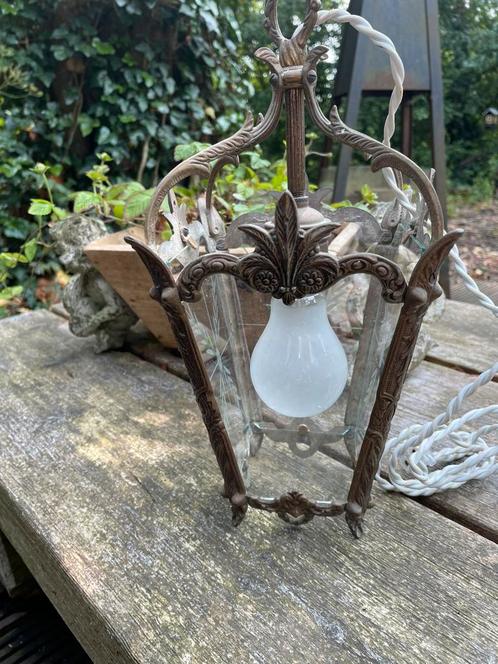 Prachtig oud plafond hal/gang lantaarntje, Antiek en Kunst, Curiosa en Brocante, Ophalen of Verzenden