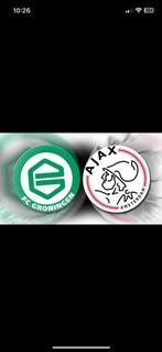 GEZOCHT 2 Tickets Ajax - Groningen (Langs elkaar)
