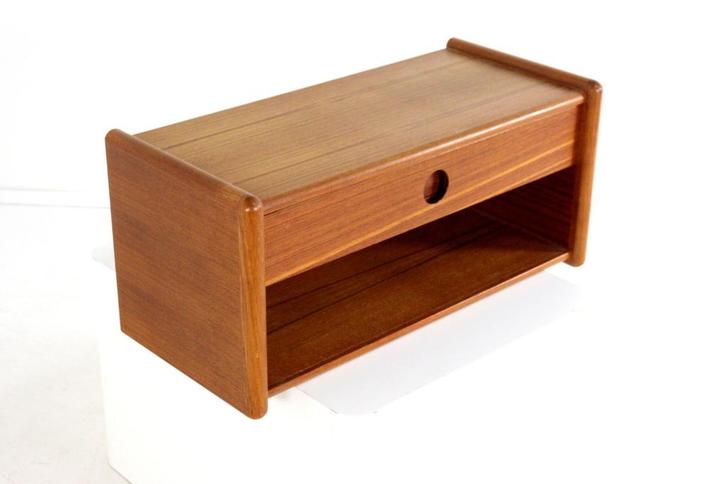 Kai Kristiansen Vildbjerg floating wandkastvintage Deens, Huis en Inrichting, Kasten | Wandmeubels, Zo goed als nieuw, Minder dan 100 cm