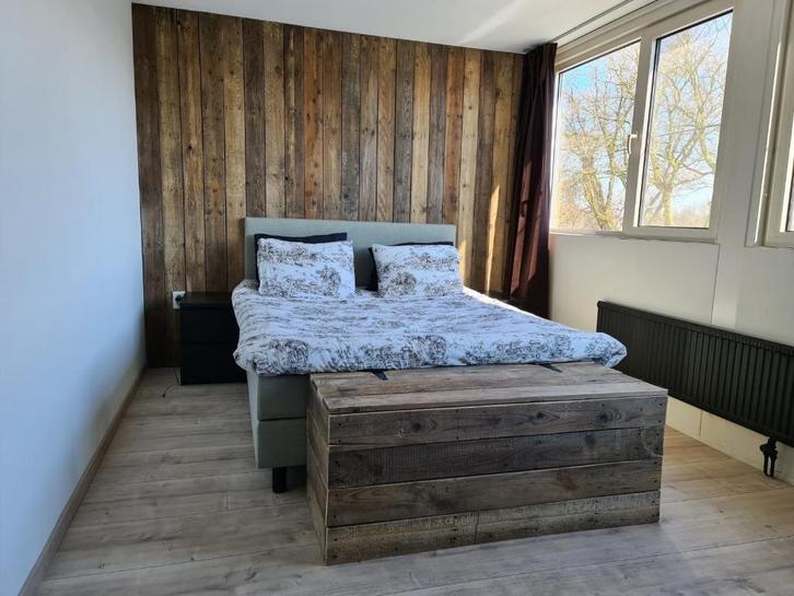 SLOOPHOUT OPHEFFING VERKOOP € 11,- per m2, Doe-het-zelf en Verbouw, Hout en Planken, Gebruikt, Plank, Overige houtsoorten, 250 tot 300 cm