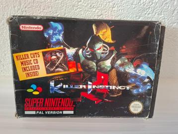 SNES Killer Instinct boxed beschikbaar voor biedingen