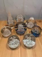 Verschillende Leerdam glas presse papiers, Ophalen of Verzenden