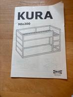 IKEA KURA Stapelbed - Zeer Goede Staat!, Ophalen, 70 tot 85 cm, Zo goed als nieuw, Hoogslaper of Stapelbed