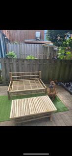 Tuinset Bamboo., Ophalen, Zo goed als nieuw