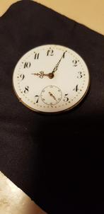 gouden zakhorloge alleen uurwerk klokje horloge goud, Sieraden, Tassen en Uiterlijk, Horloges | Antiek, Overige materialen, Zakhorloge