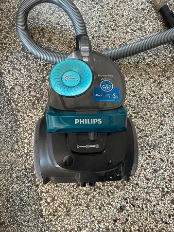 Philips PowerPro active stofzuiger zakloos bijna gratis beschikbaar voor biedingen