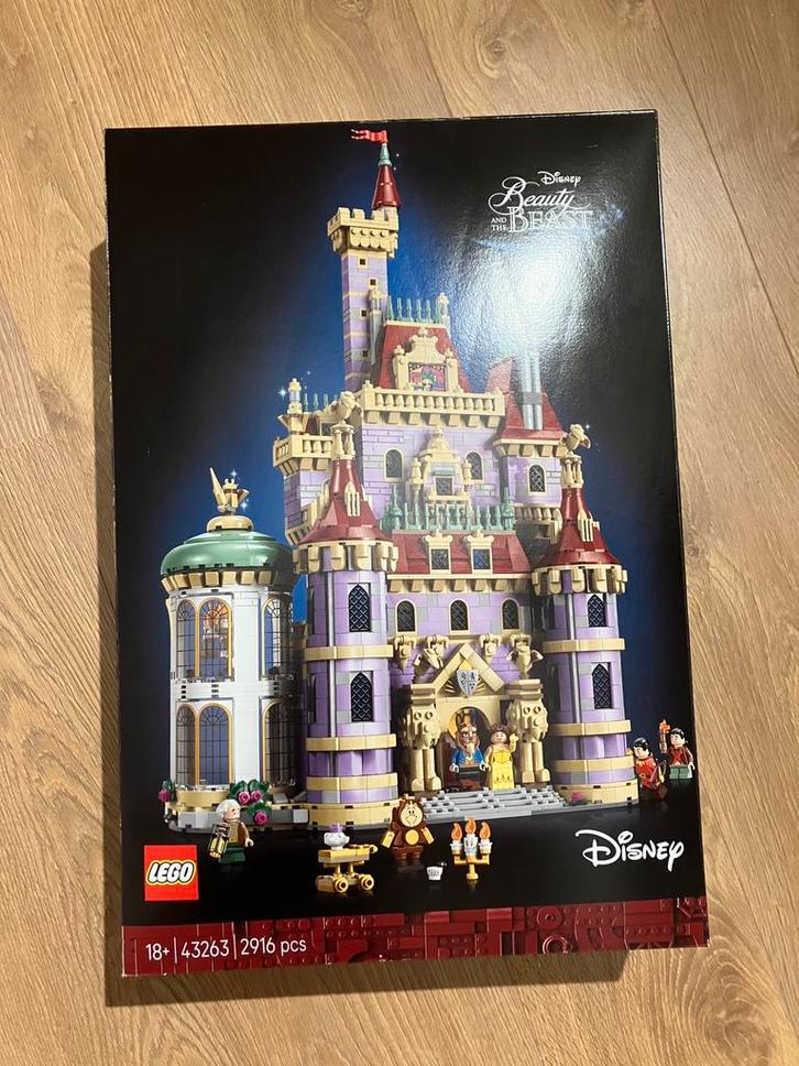 Nieuw in doos - Lego Belle en het Beest kasteel - 43263, Kinderen en Baby's, Speelgoed | Duplo en Lego, Nieuw, Ophalen of Verzenden