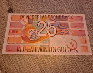 25 Gulden Roodborstje 1989 UNC- Biljet beschikbaar voor biedingen