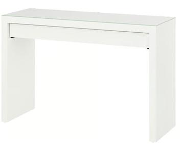 MALM Toilettafel, wit, 120x41 cm Nieuwprijs €99.99