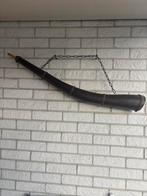 Midwinterhoorn - Traditioneel blaasinstrument 110 cm lang, Muziek en Instrumenten, Ophalen of Verzenden, Gebruikt