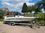 aquamar 7.50,met trailer,bj 2003,johnson 140, Watersport en Boten, Gebruikt, 6 meter of meer, Ophalen, 70 pk of meer